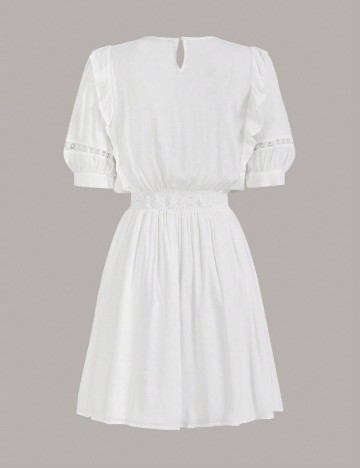 Rochie scurta Anewsta, alb