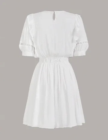 Rochie scurta Anewsta, alb