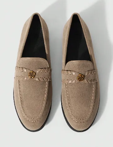 Mocasini SHEIN, maro