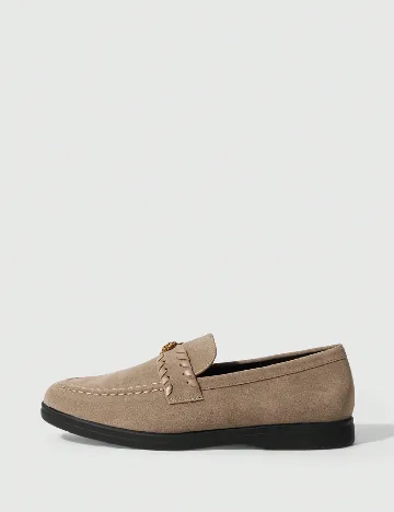 Mocasini SHEIN, maro