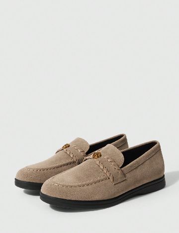 Mocasini SHEIN, maro