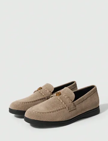 Mocasini SHEIN, maro