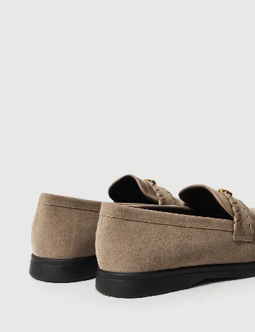 Mocasini SHEIN, maro