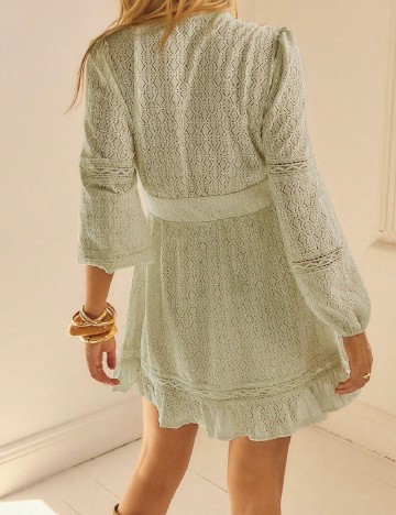 Rochie scurta Aralina, verde