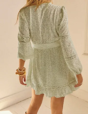 Rochie scurta Aralina, verde