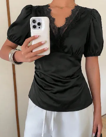 Bluza SHEIN, negru
