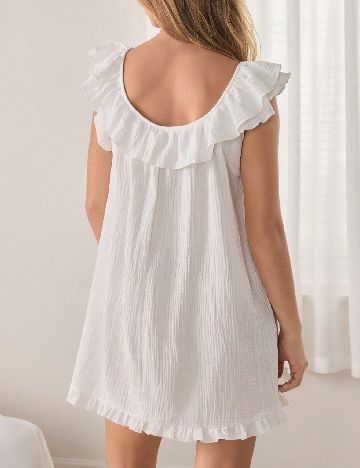 Rochie de noapte SHEIN, alb
