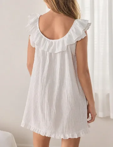 Rochie de noapte SHEIN, alb