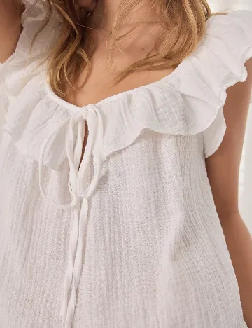 Rochie de noapte SHEIN, alb