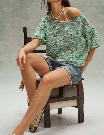 Bluza SHEIN, verde