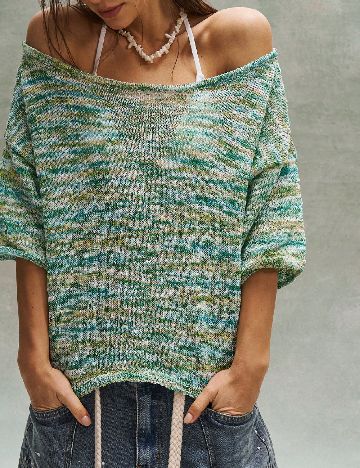 Bluza SHEIN, verde