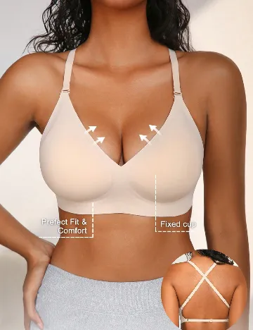 Sutien SHEIN, crem