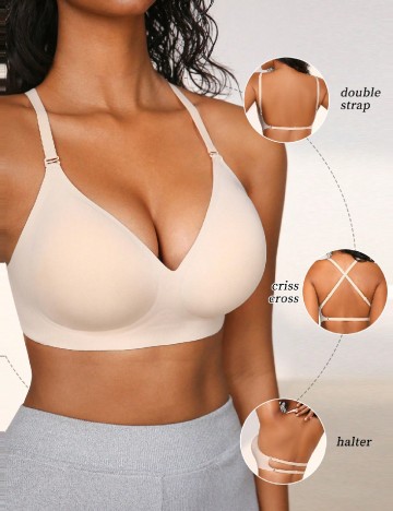 Sutien SHEIN, crem