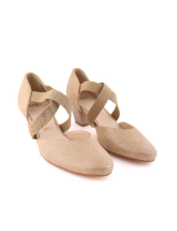 Pantofi Ara, crem