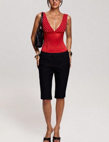 Top SHEIN, rosu
