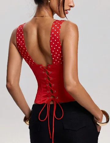 Top SHEIN, rosu