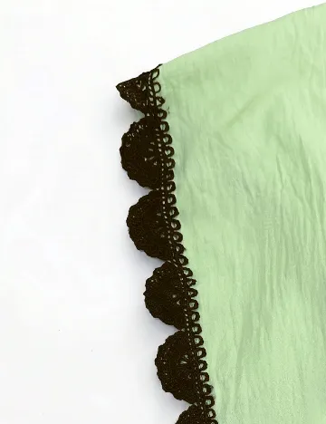 Bluza SHEIN CURVE, verde
