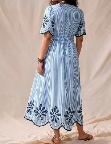 Rochie lunga SHEIN CURVE, albastru