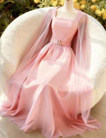 Rochie lunga SHEIN, roz