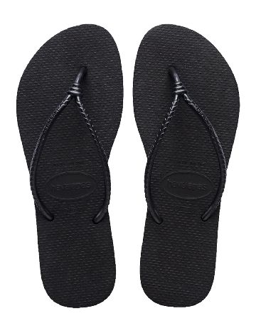 Slapi havaianas, negru
