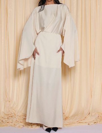 Rochie lunga SHEIN, ecru