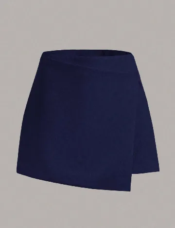 Fusta SHEIN CURVE, bleumarin
