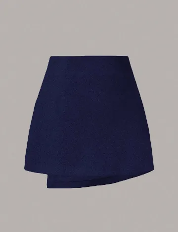 Fusta SHEIN CURVE, bleumarin