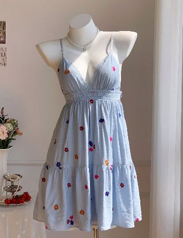 Rochie scurta SHEIN, albastru