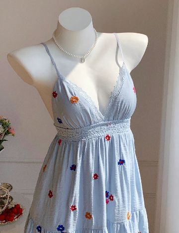 Rochie scurta SHEIN, albastru