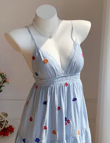 Rochie scurta SHEIN, albastru