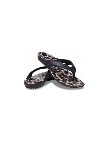 Slapi Crocs, animal print