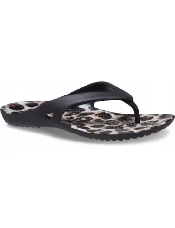 Slapi Crocs, animal print