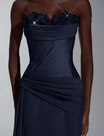 Rochie lunga SHEIN, bleumarin inchis
