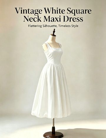 Rochie medie SHEIN, alb