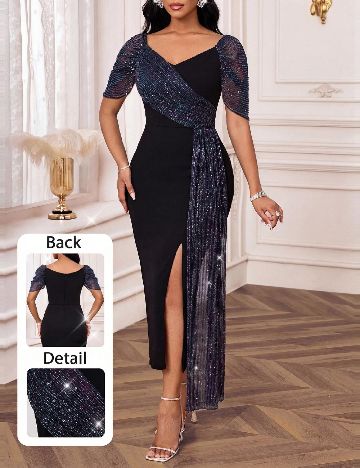Rochie lunga SHEIN, negru
