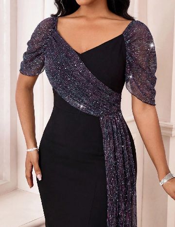 Rochie lunga SHEIN, negru
