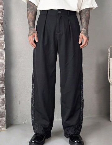 Pantaloni SHEIN, negru