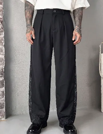 Pantaloni SHEIN, negru