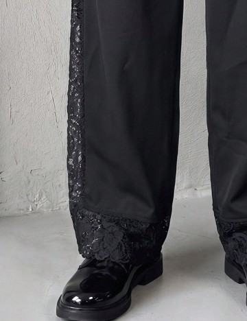 Pantaloni SHEIN, negru