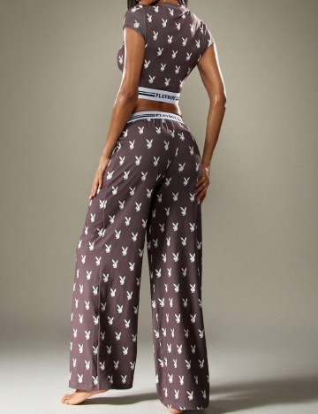 Pijama Missguided, maro/alb
