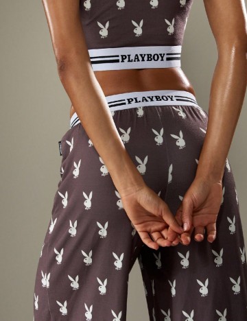 Pijama Missguided, maro/alb