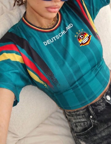 Top SHEIN, albastru