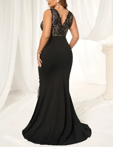 Rochie lunga SHEIN CURVE, negru