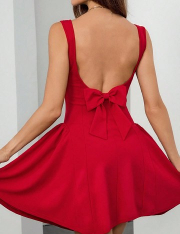 Rochie scurta SHEIN, rosu
