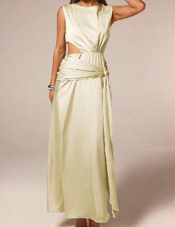 Rochie lunga SHEIN, verde