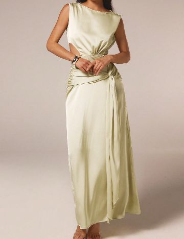Rochie lunga SHEIN, verde