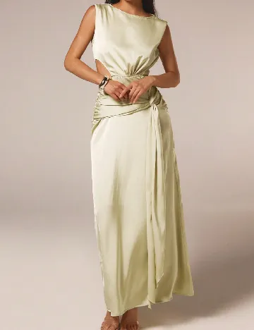 Rochie lunga SHEIN, verde