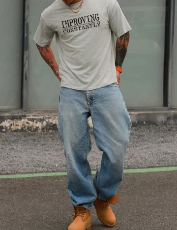 Tricou Dazy, gri