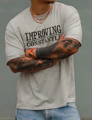 Tricou Dazy, gri
