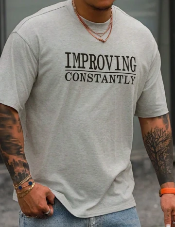 Tricou Dazy, gri